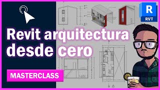 CURSO de Revit arquitectura 2024 DESDE CERO Masterclass [upl. by Tzong]