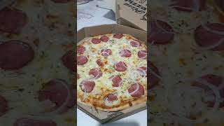 Pizza de calabresa acebolada vende muito no delivery de qualquer pizzaria [upl. by Nnylkoorb]