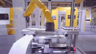 QSSR Robot Control from CNC [upl. by Alleira]