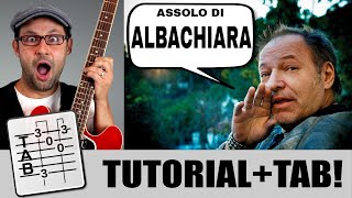 Albachiara assolo tutorial  Versione ORIGINALE Vasco Rossi  Solieri [upl. by Eidob]