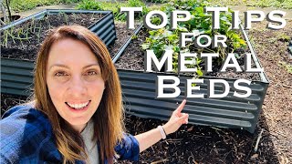 MUST KNOW TIPS before Buying a Raised Metal Garden Bed [upl. by Airdua757]