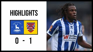 📺 Pools lose on matchday ten  Hartlepool United 01 Dagenham amp Redbridge [upl. by Anaoj]