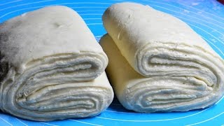 DANISH PASTRY DOUGH Easy Recipe  Sweet Pastry Dough  Mak Gembul [upl. by Ehtnax]