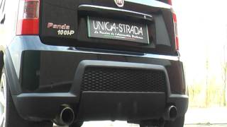 Panda 100HP Sport Exhaust [upl. by Nerradal]