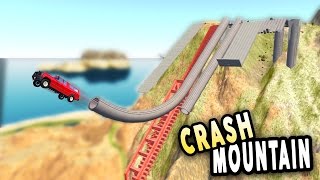 CRASH MOUNTAIN  BeamNGDrive Crashes and Gameplay [upl. by Ydorb643]