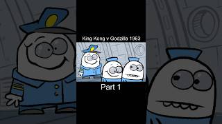 King Kong V Godzilla Part godzilla cartoon [upl. by Mattland]