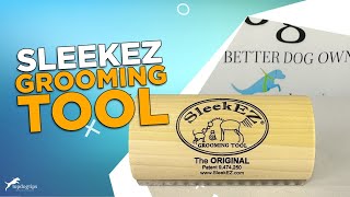 Review SleekEZ Pet Grooming Tool [upl. by Cyler]