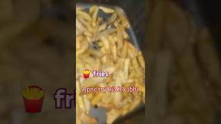 Fries khaane hai😅🍟fries making in air fryer😍pandeys kitchenfriesfingerchipsyummyrecipesyum [upl. by Wendi600]