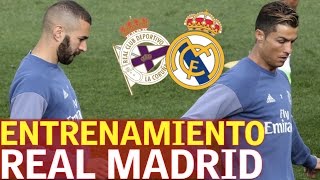 Real Madrid  Entrenamiento antes de visitar al Deportivo  Diario AS [upl. by Brittne]