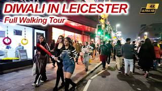 Experience the MAGIC of Leicesters 2024 Diwali Celebrations [upl. by Assirak]