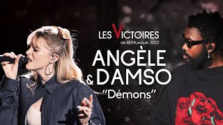 Angèle  Bruxelles je taime  Démons feat Damso Live Victoires 2022 [upl. by Ataynik]