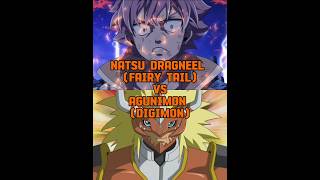 Natsu Dragneel VS Agunimon fairytail digimonfrontier [upl. by Gibbons]