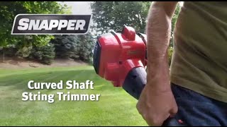 Snapper Curved Shaft String Trimmer [upl. by Sanez277]