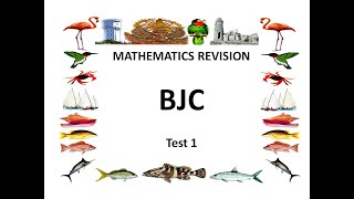 BJC Revision Test 1 [upl. by Avrom103]