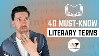 40 Literary Terms ALL Writers Must Know [upl. by Erlandson743]