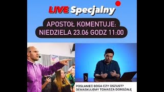 Apostoł komentuje film z kanału ZERO Posłaniec od Boga czy oszust Wiara bez cenzury  LIVE [upl. by Atiuqehc]