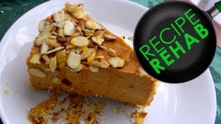 The Sweetest Vegan  Sweet Potato Cheesecake  Recipe Rehab Talent Search [upl. by Haelhsa877]