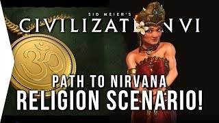 Civilization VI ► Indonesia Path to Nirvana Scenario amp Religion Updates  Civ 6 Gameplay [upl. by Audun]