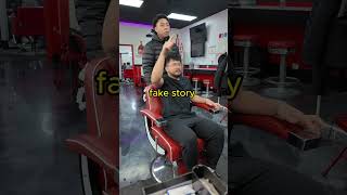 Tag your barber edmonton barber barbershop barbermeme funnybarber barbershopvideo ski shorts [upl. by Hynes]