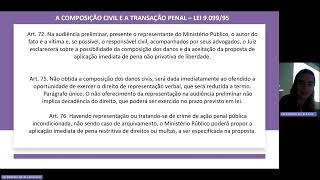 TRILHA  EP3  JUIZADOS ESPECIAIS CRIMINAIS E TRANSAÃ‡ÃƒO PENAL  PROFA ALEXANDRA BOECHAT [upl. by Ahseram]