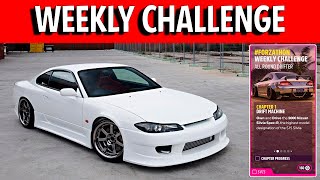 Forza Horizon 5 Weekly Challenge All Round Drifter  Nissan Silvia SpecR 2000 Spring Season [upl. by Carpet775]