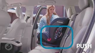 MaxiCosi  Titan Car seat  How to Install with IsoFix [upl. by Drahser]