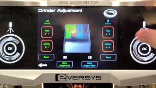 steps to fix eversys grinder [upl. by Riffle683]