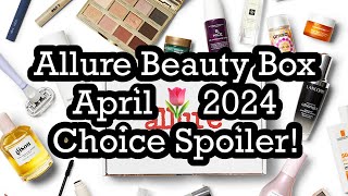 Allure Beauty Box April 🌷2024 Choice Spoiler  BeautyAmaB [upl. by Jem]