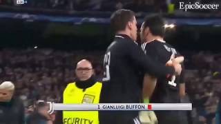 Real Madrid VS Juventus 13 Buffon Red Card 2018 HD [upl. by Parcel368]