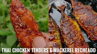 Thai Chicken Tenders and Mackerel Recheado  Two Recipes in One Video [upl. by Leviram]