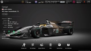 Gran Turismo 7 SF23 Super Formula Honda23 tunes [upl. by Jeffries]