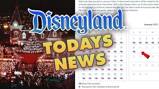 Weird Disneyland reservation calendar  Candlelight Procession news  Disneyland News 10042022 [upl. by Horne]