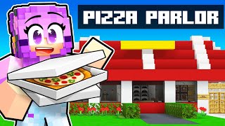 Building A PIZZA PARLOR In Minecraft [upl. by Iasi632]