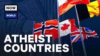 What Are The Most Atheist Countries  NowThis World [upl. by Rybma656]