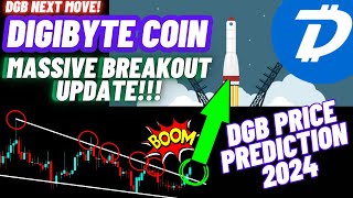 DigiByte Coin Massive Breakout Update  DGB Price Prediction 2024 [upl. by Valoniah]