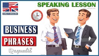 Everyday Business English Phrases  Common Expressions [upl. by Helmut]