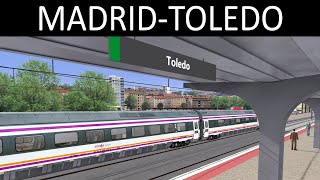 Avant Madrid Toledo  Renfe Serie 114  LAV Iberia  Train Simulator Classic [upl. by Edythe574]