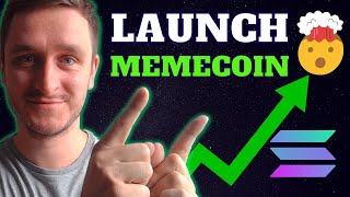 How to Launch a Successful Meme Coin on Solana  Tutorial [upl. by Iaria]