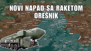 Stanje na frontuNovi Ruski napad sa Orešnik raketom [upl. by Alla354]