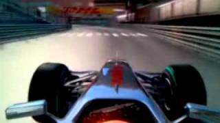 F1 2010 Monaco Monte Carlo 111873 hot lap [upl. by Ellertnom]