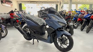 Honda Vario 160 SE 2024  Matte Blue Walkaround [upl. by Enomas]