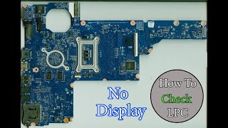 hp No Display How to check LPC hp Laptop 2000 Series Easy To Fix [upl. by Marcellus795]