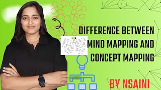 DIFFERENCE BETWEEN MIND MAPPING AND CONCEPT MAPPING II TEACHING APTITUDE II BY NSAINI [upl. by Anemolif]