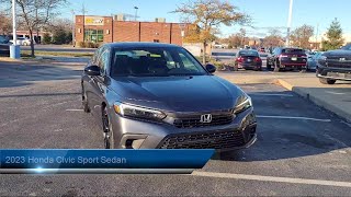 2023 Honda Civic Sport Sedan Euclid Cleveland East Cleveland Cleveland Heights Mayfield Heights [upl. by Elana]