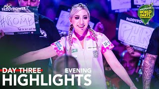 NERVELESS Day Three Evening Highlights  202324 Paddy Power World Darts Championship [upl. by Quitt]