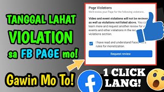 PAANO TANGGALIN ANG VIOLATION SA FACEBOOK PAGE 2023  GAWIN MO TO PARA IWAS VIOLATION [upl. by Hairej]