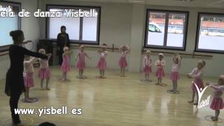 Curso de Danza de Ballet Clásico para niños de 3 años en la Escuela de Yisbell [upl. by Ainad]