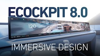 Discover the immersive design and stunning 3D graphics in ECockpit 80 created with Kanzi One [upl. by Norrv280]