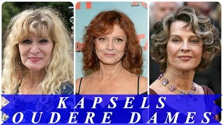 Leuke korte kapsels voor oudere dames [upl. by Eleinad615]