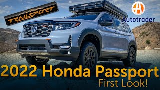 2022 Honda Passport TrailSport First Look [upl. by Acinomad]